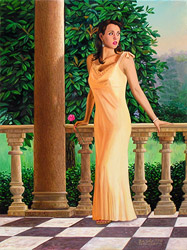 Portrait oil painting by Artist Randy McGovern