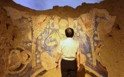 Une fresque bouddhiste afghane détruite par les talibans, reproduite à l’identique au Japon